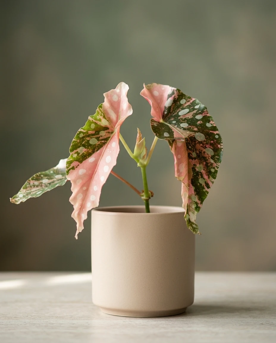 Begonia Maculata Variegata Pink