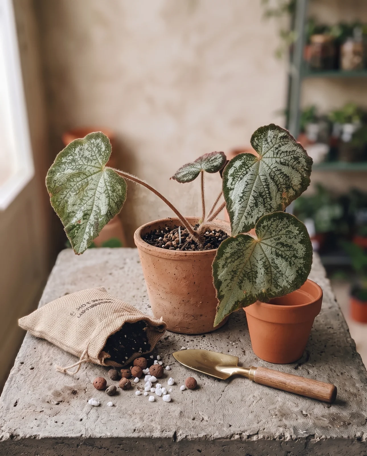 Begonia "Sinopicturata x locii"